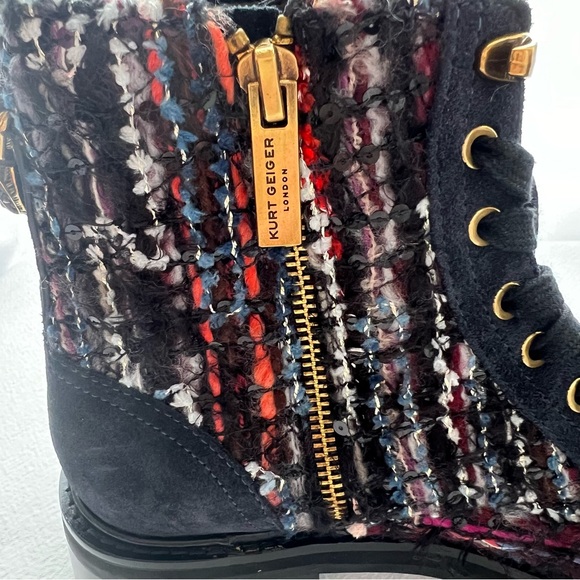 Kurt Geiger London Kensington Combat Boot - Picture 10 of 13